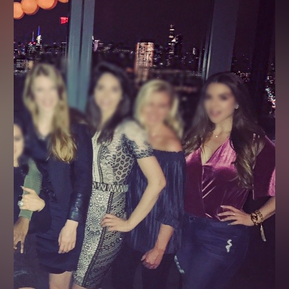 Zara Women’s Velvet Burgundy Bodysuit Blouse - Picture 6 of 6